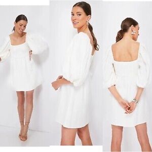 Tuckernuck White Mini Dress